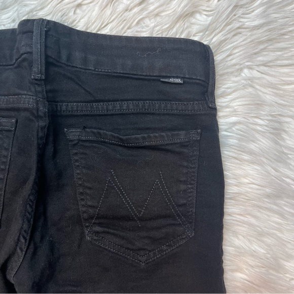 • MOTHER • The Looker Skinny Jeans A Model Spy Black - Picture 13 of 14
